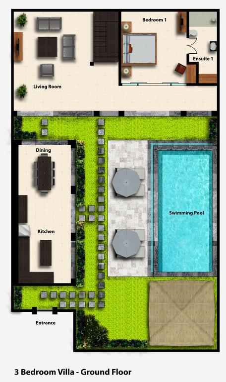 Villa Echo Beach Kuta  Luaran gambar